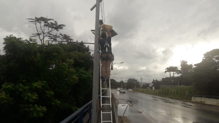 ESTAÇÃO HIDROLÓGICA PASSA POR MANUTENÇÃO EM RESENDE