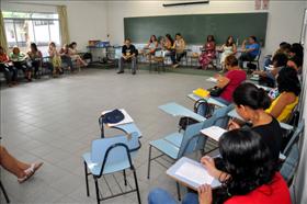 Capacitação na UAB reúne professores de Matemática e Língua Portuguesa